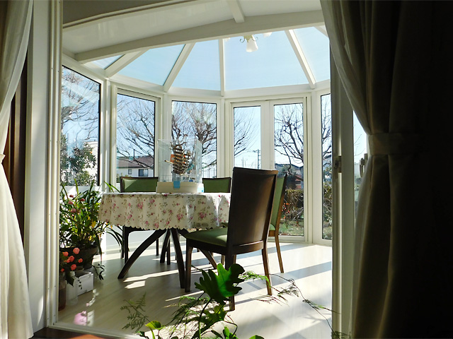 サンルーム施工例　TYPE-Ⅲ