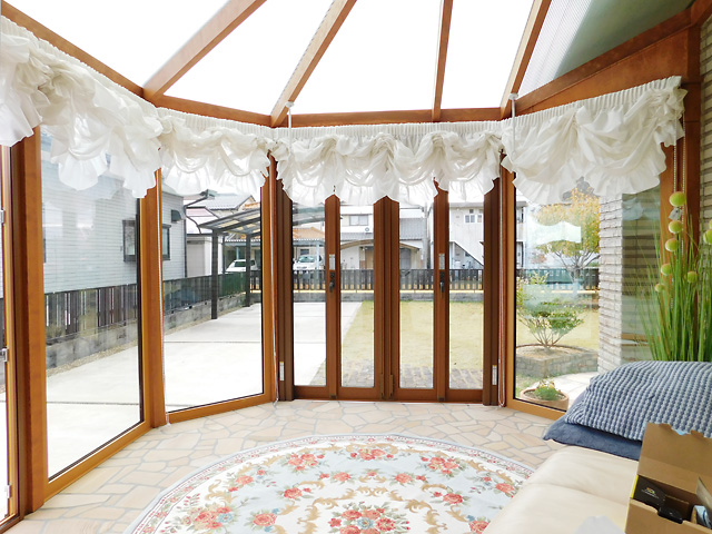 サンルーム施工例　TYPE-Ⅴ